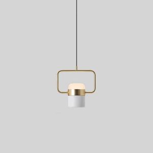 Plafonnier LED suspendu au design nordique moderne