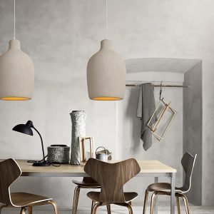 Plafonnier minimaliste boheme en forme de vase