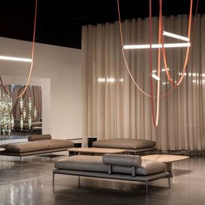 Plafonnier salon Style WIRELINE