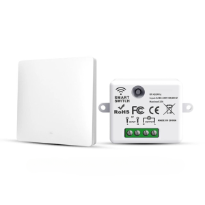 Interrupteur sans fils simple pour maison intelligente